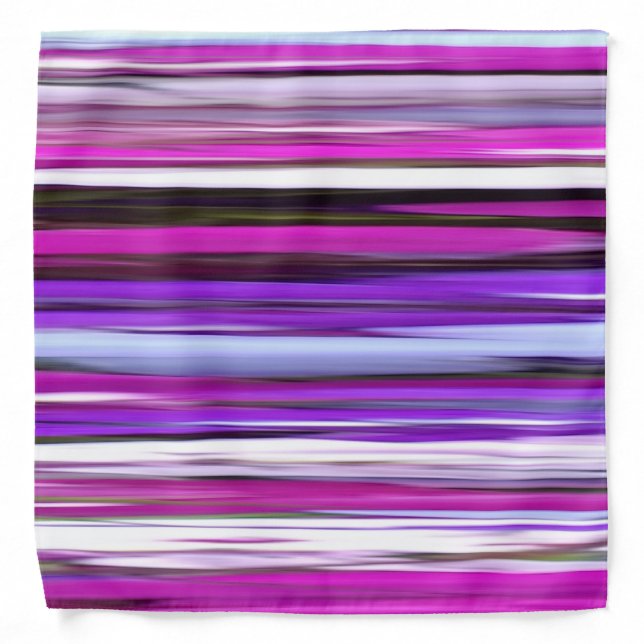 Abstract #2: Purple Blur Bandana (Front)