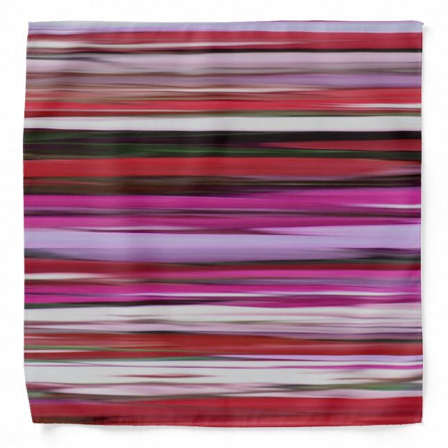 Abstract #2: Red blur Bandana (Front)