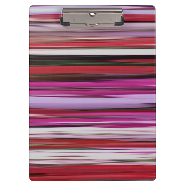 Abstract #2: Red blur Clipboard (Front)