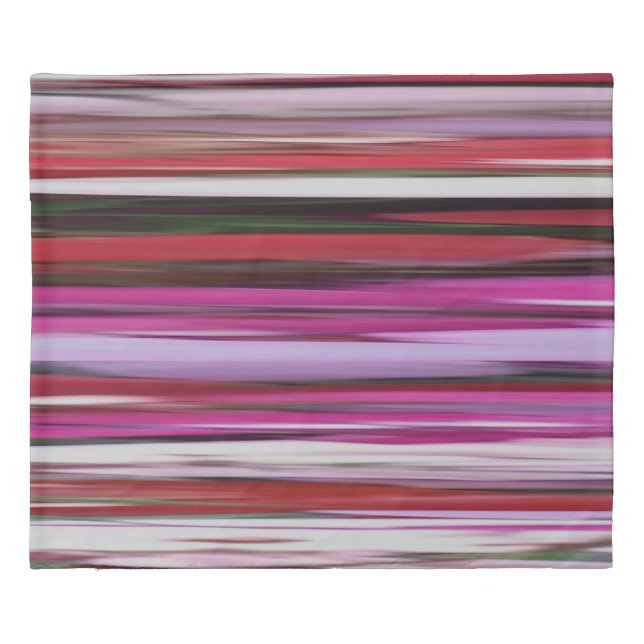 Abstract #2: Red blur Duvet Cover (Back)