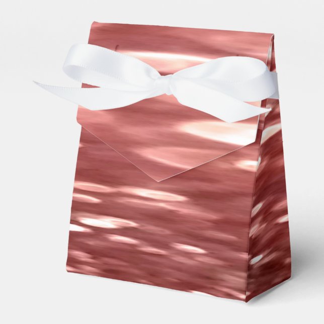Abstract #2: Red blur Favor Boxes (Front Side)