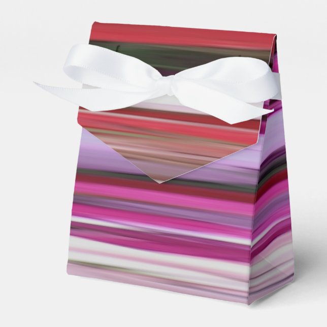 Abstract #2: Red blur Favor Boxes (Front Side)