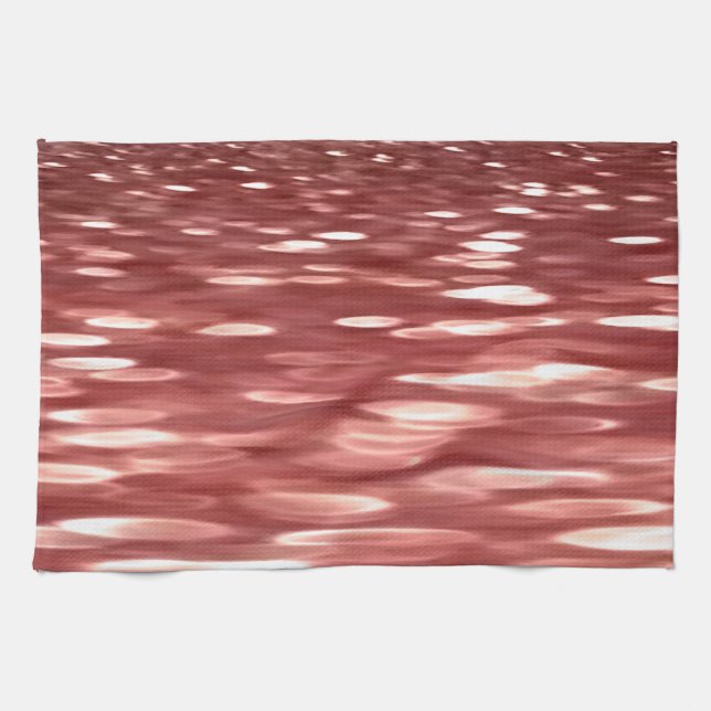 Abstract #2: Red blur Towel (Horizontal)
