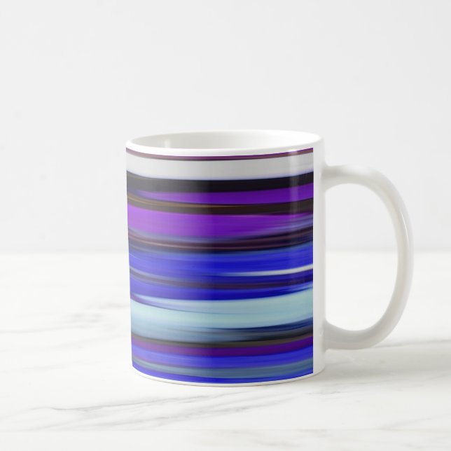 Abstract #2: Ultraviolet blur Coffee Mug (Right)