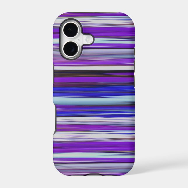 Abstract #2: Ultraviolet blur Iphone Case (Back)