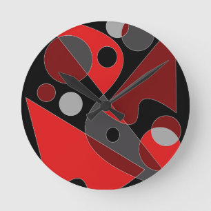 Abstract #311 round clock