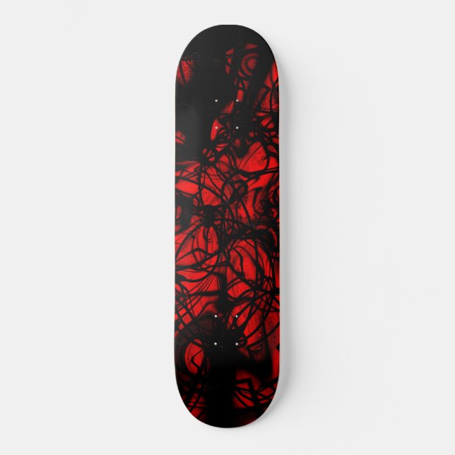 Abstract 32 skateboard deck (Front)