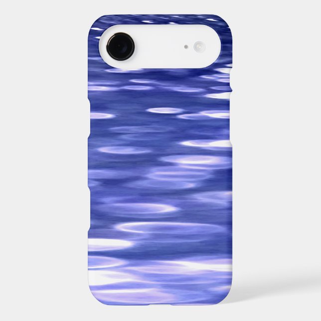 Abstract #3: Blue shimmer Case-Mate iPhone Case (Back)