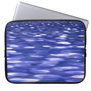 Abstract #3: Blue shimmer Laptop Sleeve