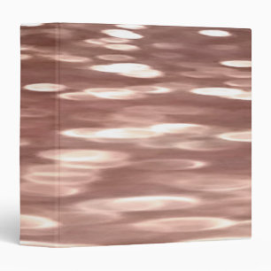 Abstract #3: Copper Rose Gold shimmer Binder