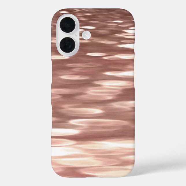 Abstract #3: Copper Rose Gold shimmer  Case-Mate iPhone Case (Back)