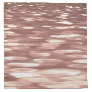 Abstract #3: Copper Rose Gold shimmer Napkin