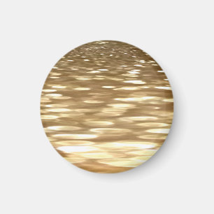 Abstract #3: Gold shimmer Magnet
