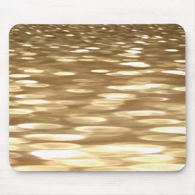Abstract #3: Gold shimmer Mouse Pad (Front)