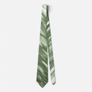 Abstract #3: Olive green blur Tie