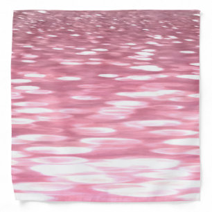 Abstract #3: Pink shimmer Bandana