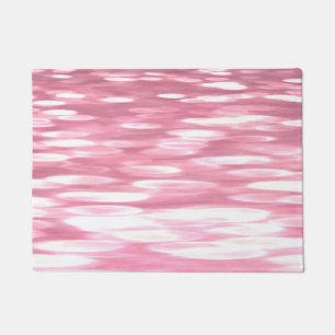 Abstract #3: Pink shimmer Doormat