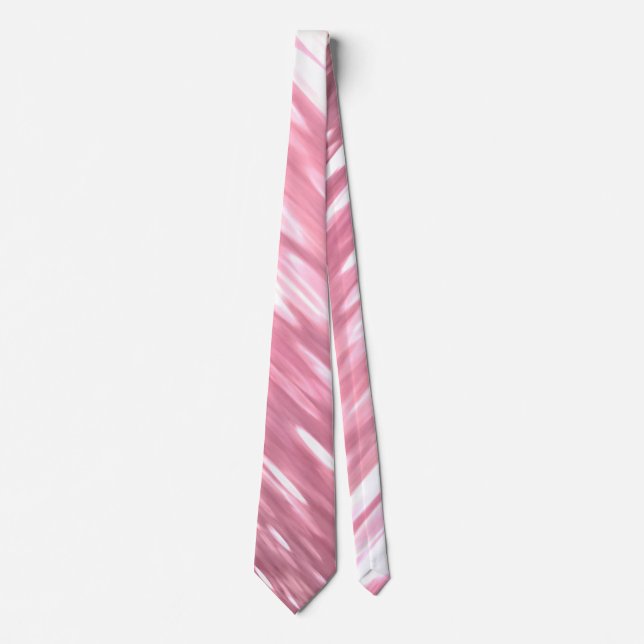 Abstract #3: Pink shimmer Neck Tie (Front)