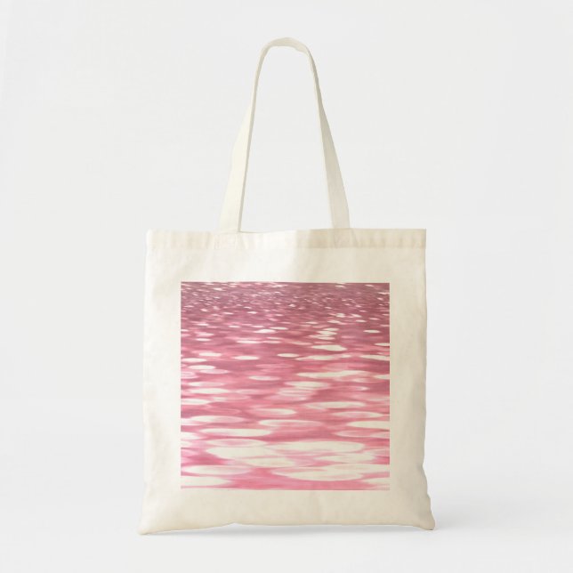 Abstract #3: Pink shimmer Tote Bag (Front)