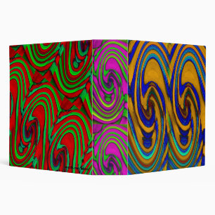 Abstract 3 Ring Binder