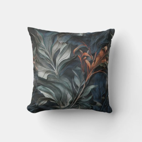 Abstract 3 throw pillow