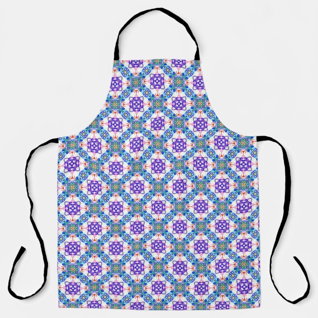 Abstract 3D Illustration of Modern Pattern3d illus Apron (Front)
