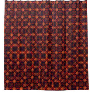 Abstract 3D Illustration of Modern Pattern3d illus Shower Curtain