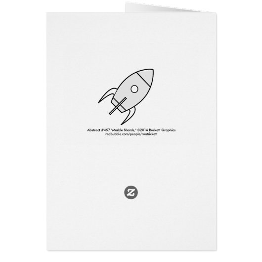 Abstract #457 Marble Shards (Back)