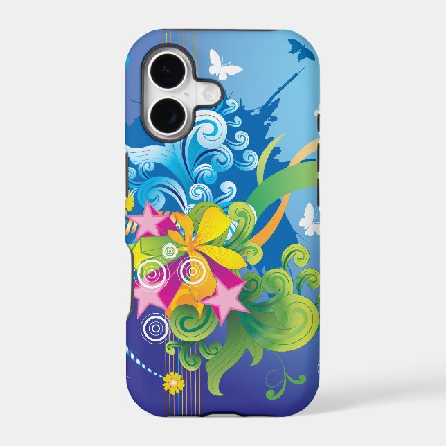 Abstract 4 iphone case (Back)