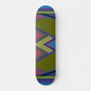 Abstract #575 skateboard deck