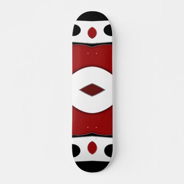 Abstract #578 skateboard (Front)