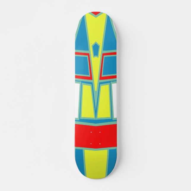 Abstract #591 skateboard (Front)