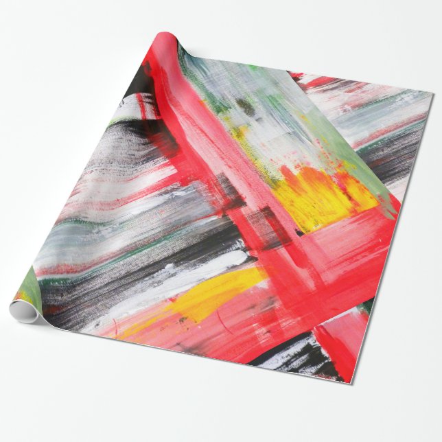 Abstract 7017 wrapping paper (Unrolled)