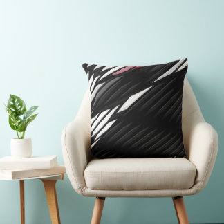 Abstract 73 throw pillow