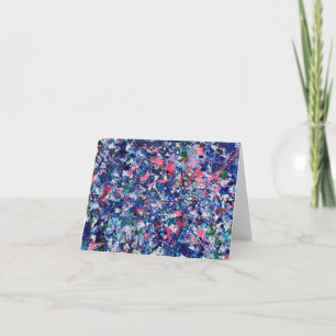 Abstract_7 Note Card <Blank Inside>