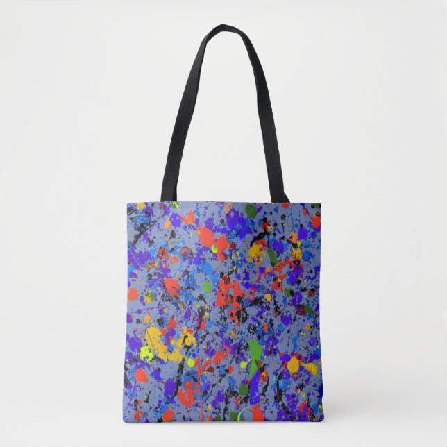Abstract #912 Customizable Tote Bag (Front)