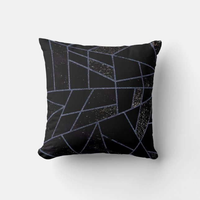 Abstract #938 throw pillow (Front)