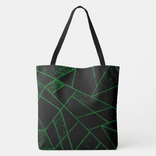 Abstract 948 Green Tote Bag