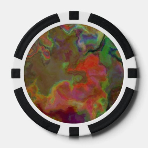 Abstract 9 TPD Poker Chips