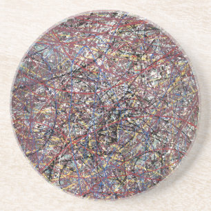 Abstract & Absorbent Drink Coaster