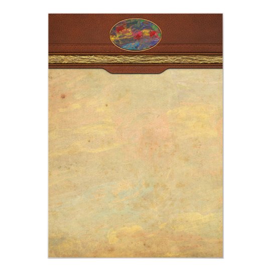 Abstract - Acrylic - Anger Joy Stability Card