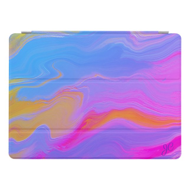 Abstract Acrylic Flow - Summer Breezes iPad Pro Cover (Horizontal)