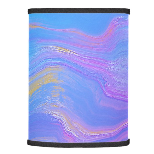 Abstract Acrylic Flow - Summer Breezes Lamp Shade (Right)