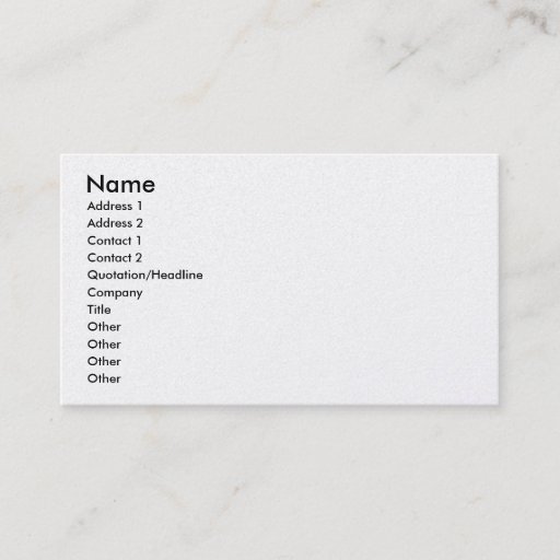 Customizable Abstract - Acrylic - Lost in the city Business Card