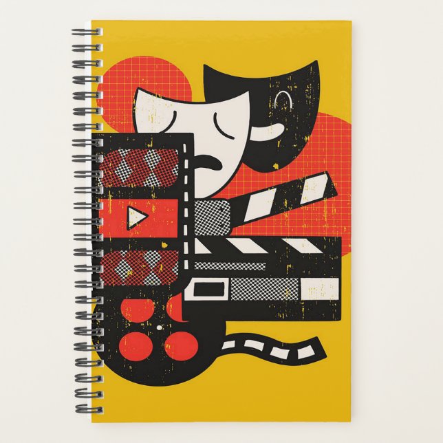 Abstract Acting Theatre| Drama theatre Planner (Front)