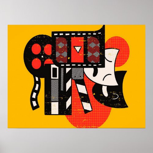 Abstract Acting Theatre Drama theatre Poster