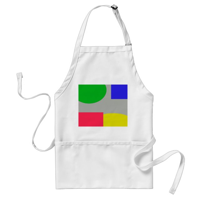Abstract Adult Apron (Front)