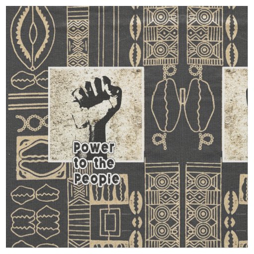 Abstract, African Jungle Tribal Mud Cloth