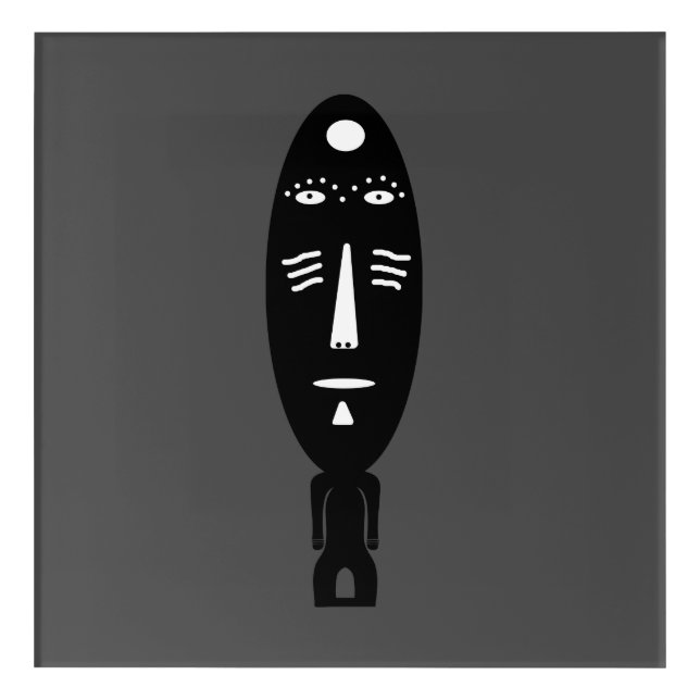 Abstract African modern indigene art (Front)