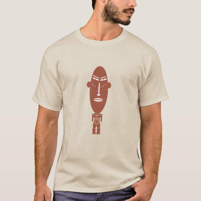 Abstract African tribal indigenous art T-Shirt (Front)